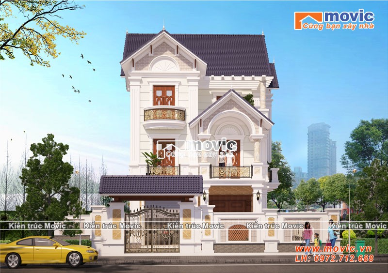 nhà vườn 4 phòng ngủ 100m2