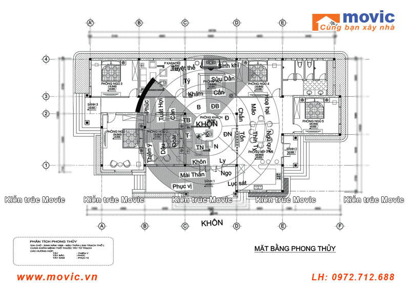 Mẫu biệt thự 1 tầng MB1606