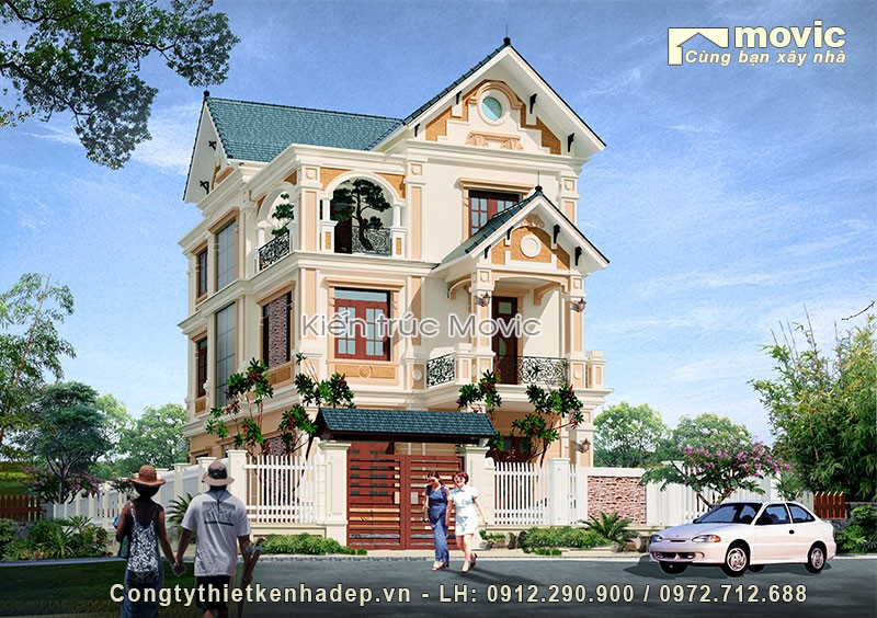 Nhà 3 tầng diện tích 100m2