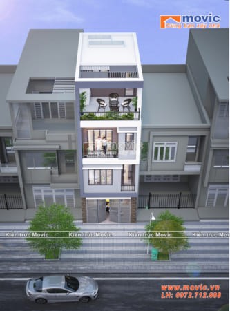 nha ong 4 tang dien tich 60m2