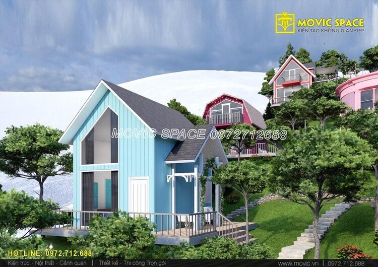 thiet ke homestay 1000m2