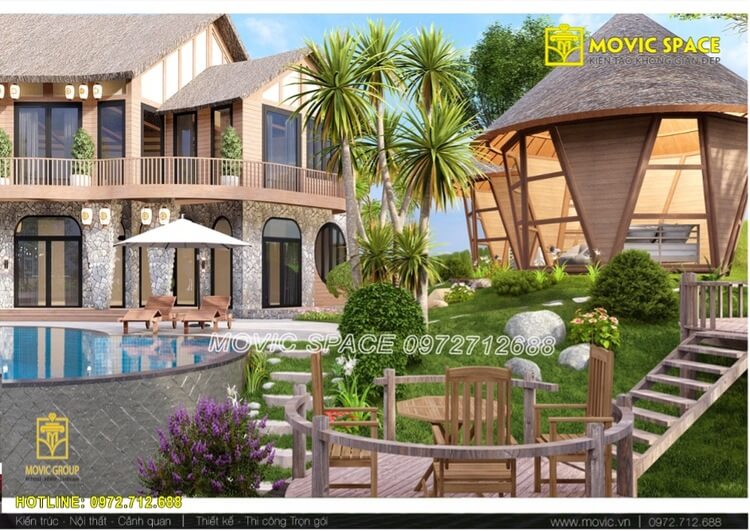 24+ Mẫu Thiết Kế Homestay Nhà Gỗ Đẹp, Hiện Đại Nhất 2026