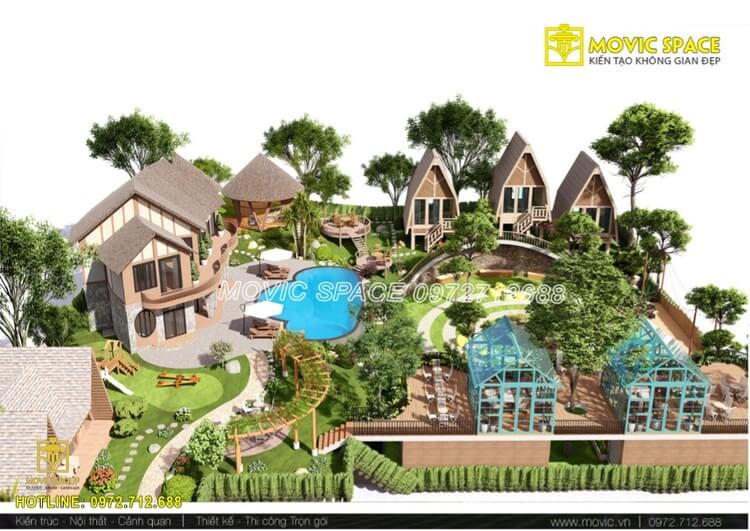 24+ Mẫu Thiết Kế Homestay Nhà Gỗ Đẹp, Hiện Đại Nhất 2026