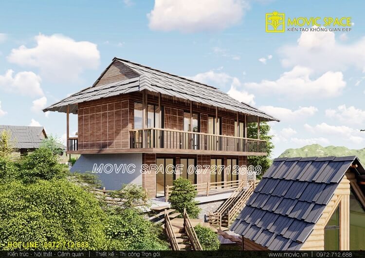 24+ Mẫu Thiết Kế Homestay Nhà Gỗ Đẹp, Hiện Đại Nhất 2026
