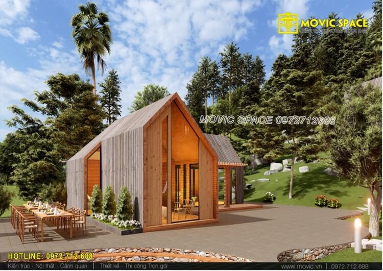 24+ Mẫu Thiết Kế Homestay Nhà Gỗ Đẹp, Hiện Đại Nhất 2026